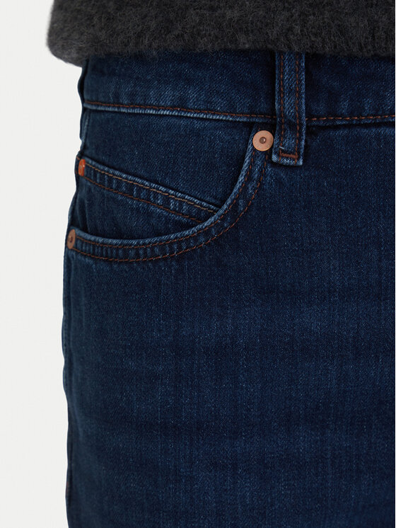 BOSS BOSS Jeansy C_Ada 50553902 Granatowy Straight Fit
