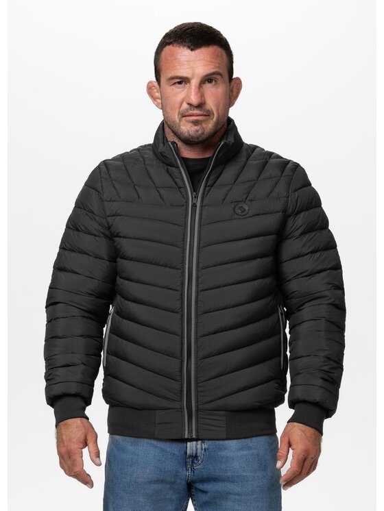 PITBULL PITBULL Kurtka przejściowa NAYLOR Czarny Regular Fit