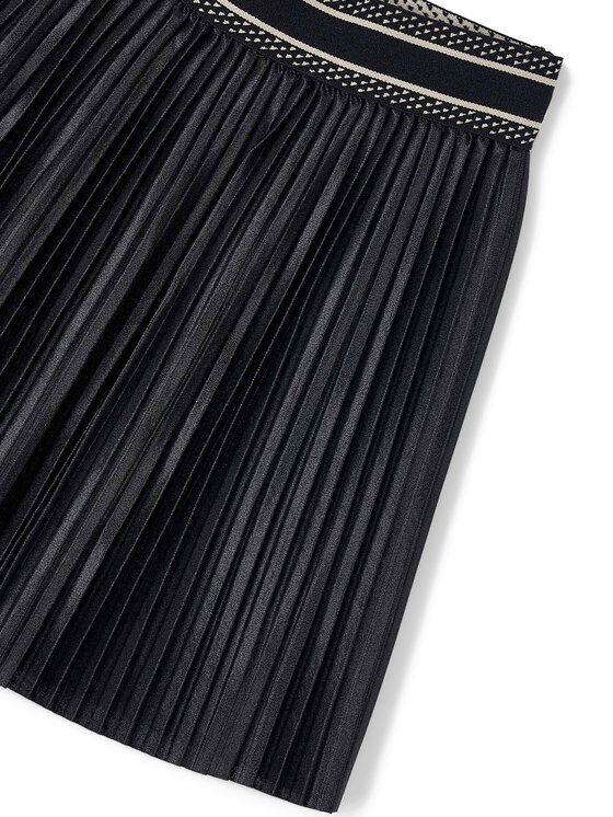 Mayoral Mayoral Fustă plisată 4903 Negru Regular Fit