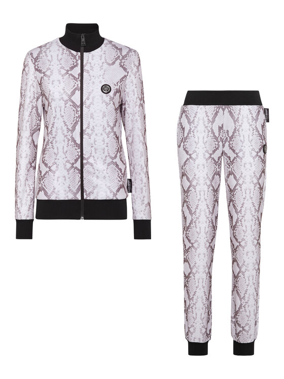 Plein Sport Plein Sport Completo top e pantaloni 719 Grigio Regular Fit
