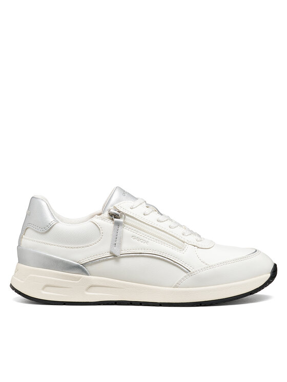 Geox Sneakers D Bulmya D65NQB 05411 C1000 Alb