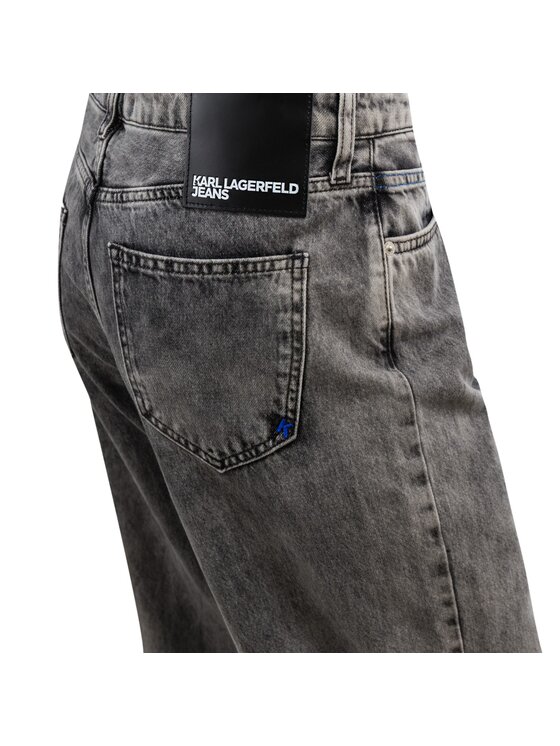 Jeansy KARL LAGERFELD, Rozmiar 29/32, Szare, 240J1108L-277/29