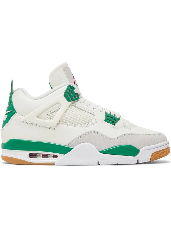 Nike Męskie Sneakersy, rozmiar 36, Białe, SB x Air Jordan 4 Retro Pine Green