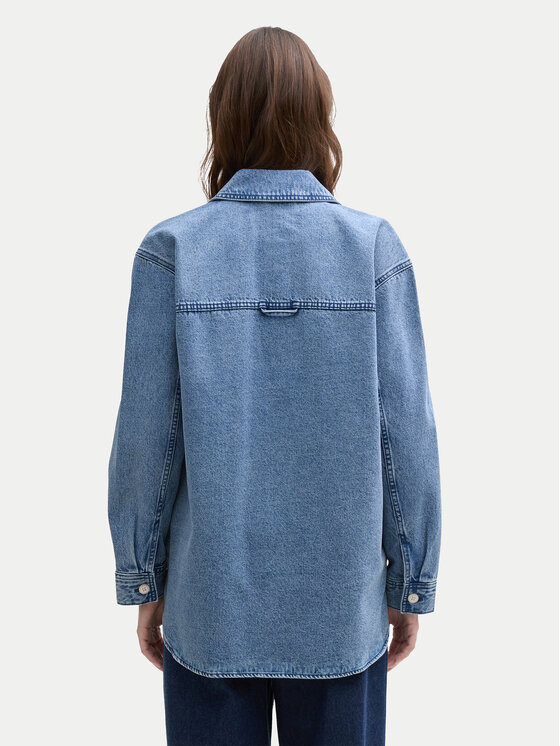 Tom Tailor Denim Tom Tailor Denim Džínsová bunda 1045967 Modrá Regular Fit