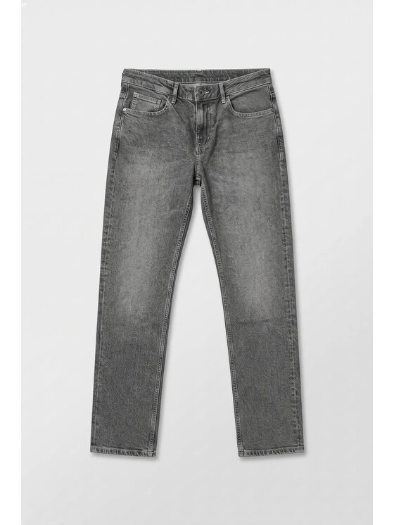 Cross Jeans Cross Jeans Jeansy F 194-754 Szary Straight Leg