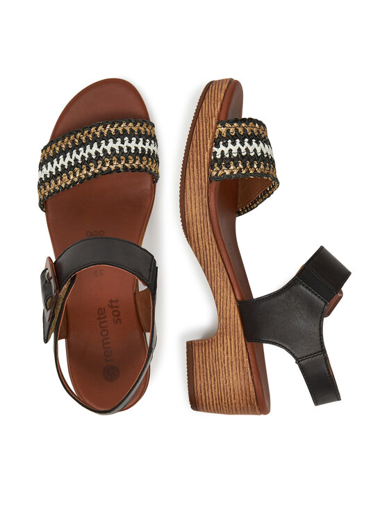 Remonte Remonte Sandalen D0N58-03 Schwarz