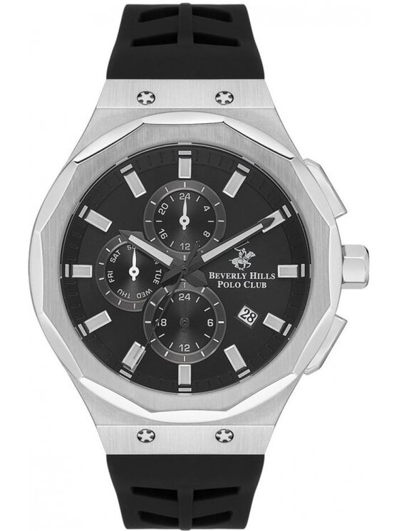 Beverly Hills Polo Club Beverly Hills Polo Club Zegarek BP3535X.351 Czarny