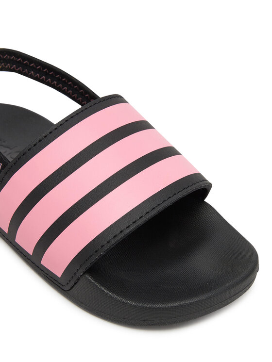 adidas adidas Basutės adilette Estrap JR5330 Juoda