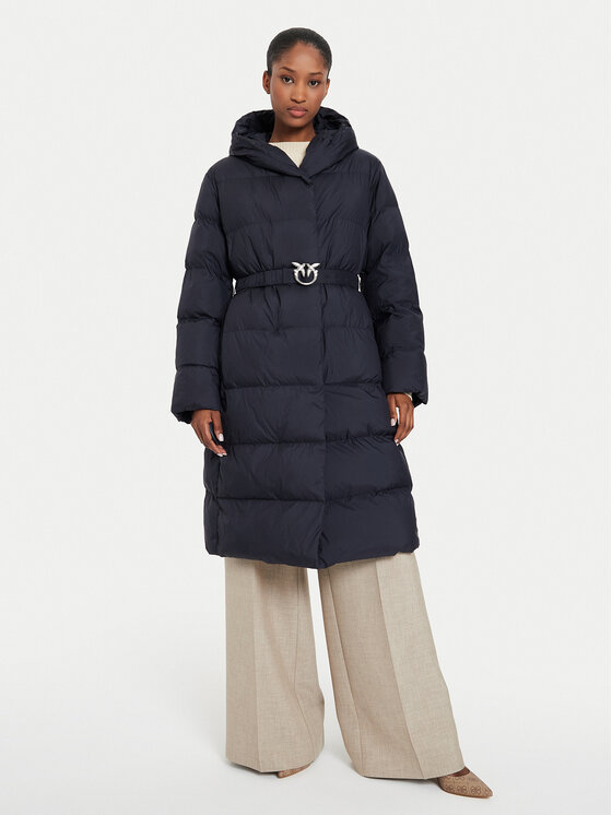 Pinko Geacă din puf Collirio 103828 A11M Bleumarin Regular Fit