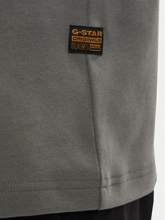 G-Star Raw G-Star Raw T-Shirt 90s Logo D28921-D976 Zielony ciemny Regular Fit