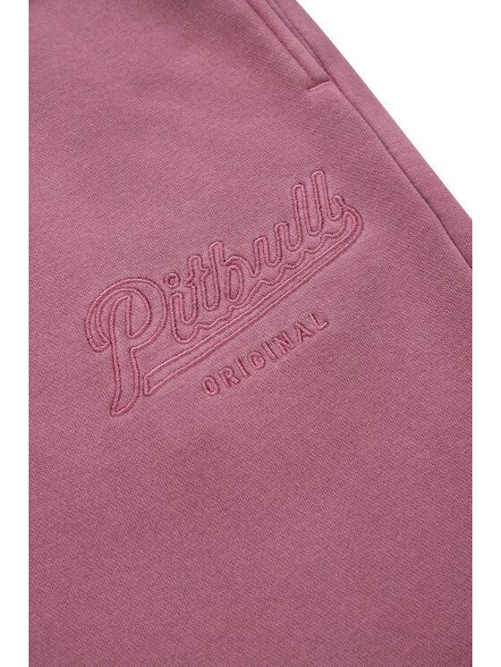 PITBULL PITBULL Spodnie dresowe Spodnie dresowe damskie Washed Manzanita II M/L Różowy Regular Fit
