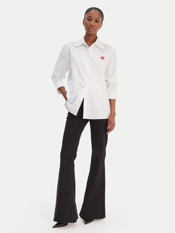 HUGO HUGO Сорочка Erselia 50556398 Білий Regular Fit