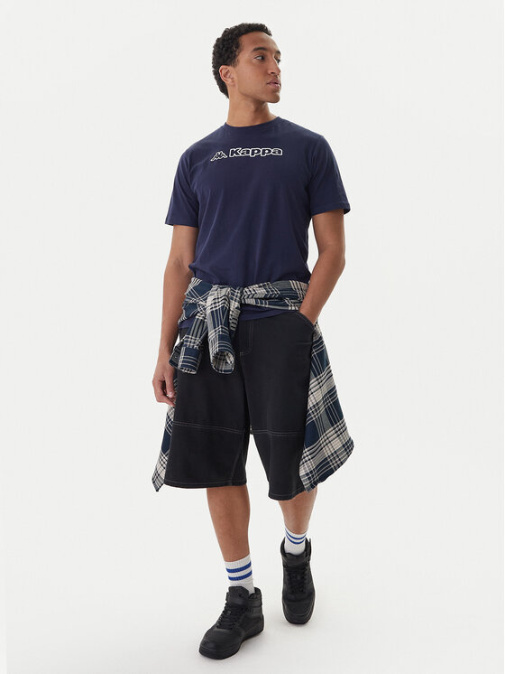 Kappa Kappa T-Shirt Feddu 311H7HW Tmavomodrá Regular Fit