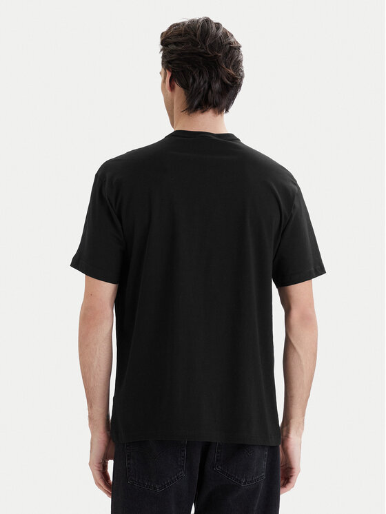 Versace Jeans Couture Versace Jeans Couture Majica 80GAHT04 CJ00T Črna Regular Fit