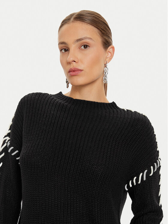JDY JDY Džemper Rosella 15329787 Crna Regular Fit