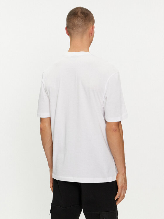 HUGO Hugo T-Shirt Nentryle 50513411 Bílá Relaxed Fit