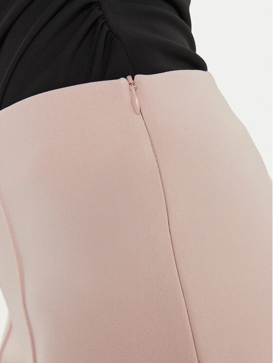 Rinascimento Rinascimento Pantaloni di tessuto CFC0121355003 Rosa Regular Fit