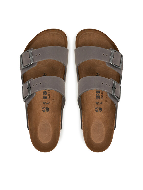 Birkenstock Birkenstock Klapki Arizona 1027046 Szary