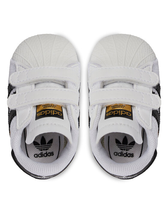 adidas adidas Сникърси Superstar Crib S79916 Бял