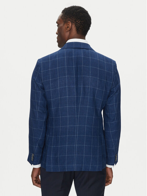 BOSS BOSS Marynarka H-Hutson-233 50540502 Niebieski Slim Fit