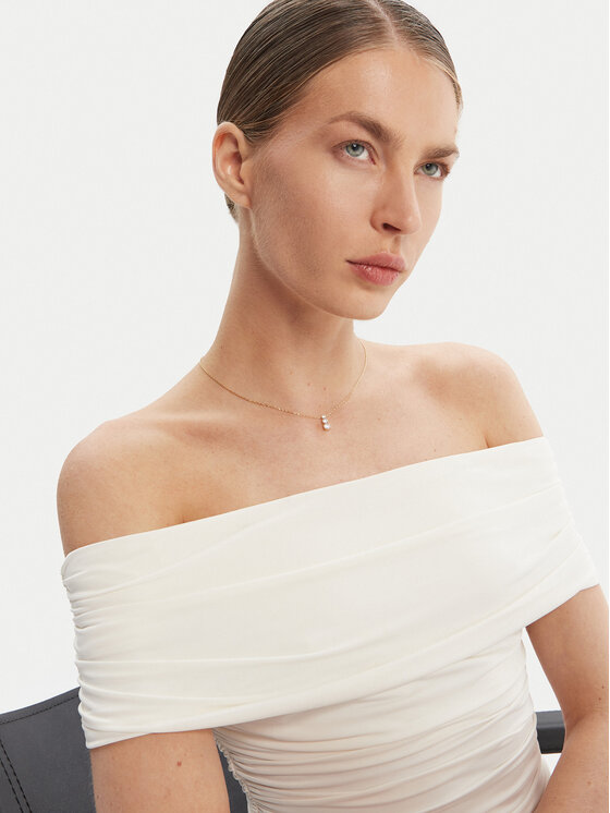 Swarovski Swarovski Ogrlica Stilla Attract 5723298 Zlata