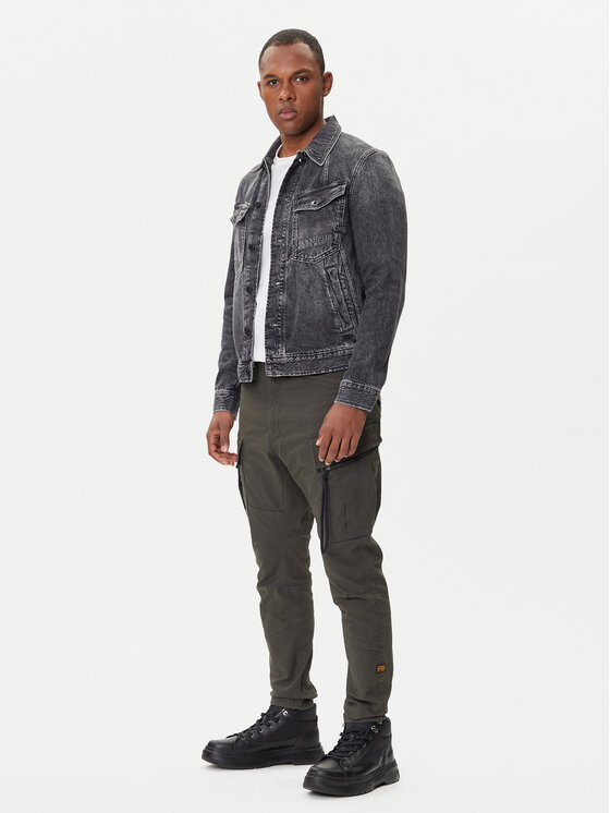 G-Star Raw G-Star Raw Hlače iz tkanine Zip Pocket 3D D24307-E172 Zelena Skinny Fit