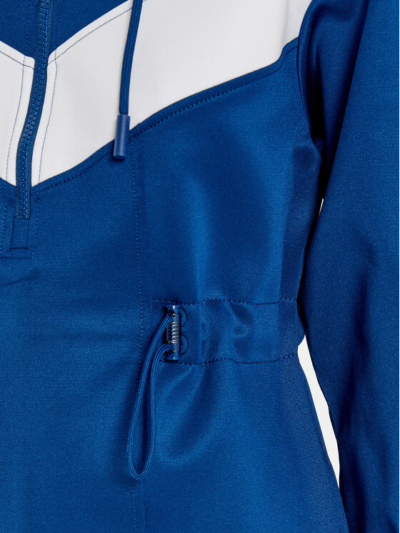 Lacoste Lacoste Pletena obleka EF4946 Modra Relaxed Fit