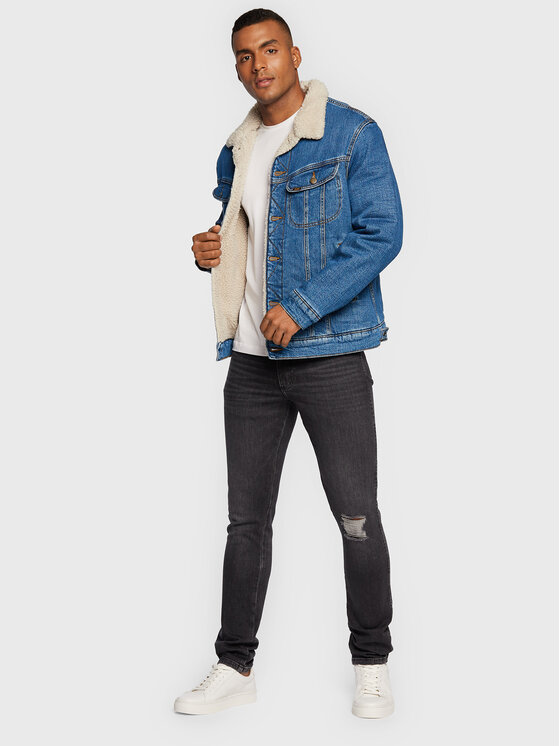 Wrangler Wrangler Jeans Larston 812 W18S8912V 112324512 Nero Slim Tapered Fit