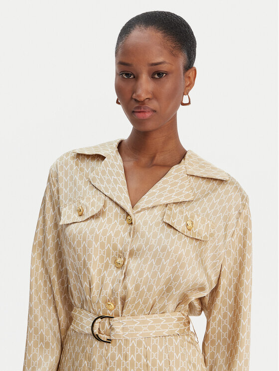 Marciano Guess Marciano Guess Kleid für den Alltag 6RGK30 7435A Beige Regular Fit