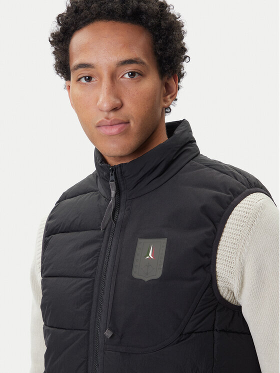 Aeronautica Militare Aeronautica Militare Prsluk 252AB3023UCT04214 Crna Regular Fit
