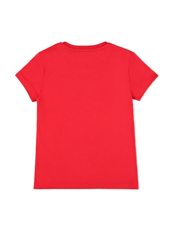 PHILIPP PLEIN PHILIPP PLEIN T-shirt 30402 Rosso Basic Fit