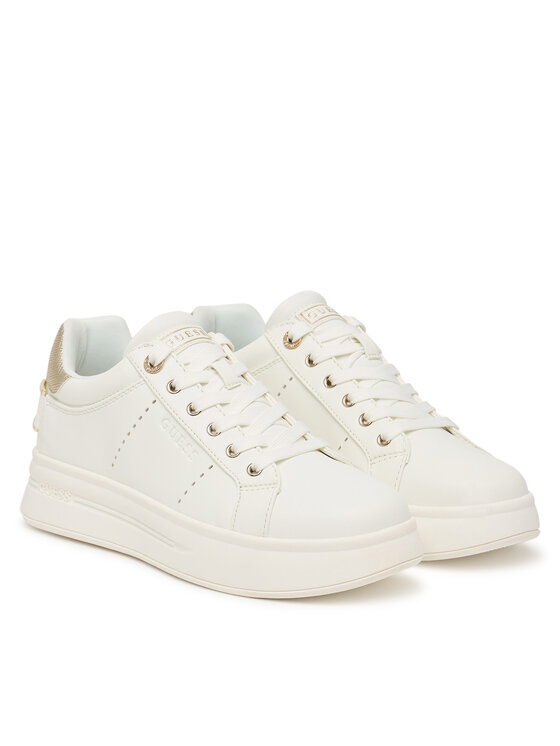 Guess Guess Sneakersy FLPWES ELE12 Bílá