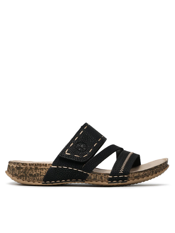 Rieker Rieker Šlepetės 61150-01 Juoda