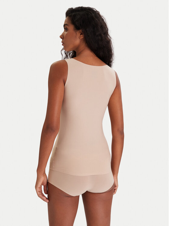 Chantelle Chantelle Top Soft Stretch C26460 Beżowy Regular Fit