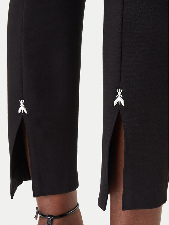 Patrizia Pepe Patrizia Pepe Pantaloni di tessuto 8P0823/A715-K103 Nero Regular Fit