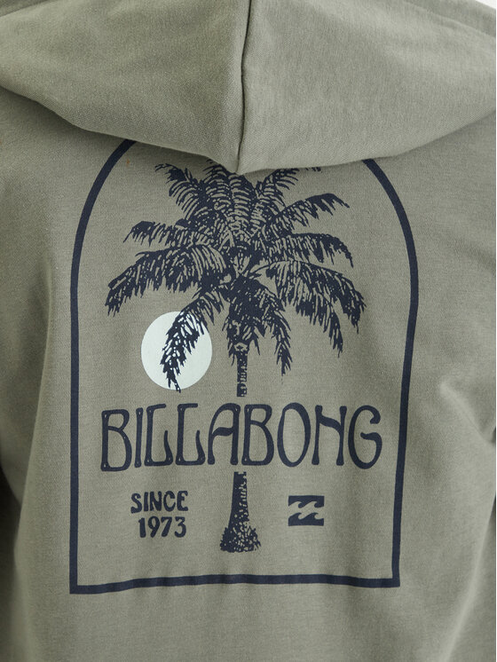 Billabong Billabong Mikina Foundation EBYSF00185 Zelená Regular Fit