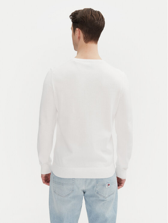 Aeronautica Militare Aeronautica Militare Sweter 251MA1502L506 Biały Regular Fit