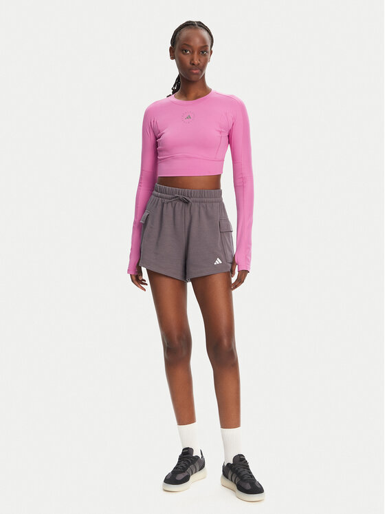 adidas by Stella McCartney adidas by Stella McCartney Koszulka techniczna TrueStrength JJ1644 Różowy Slim Fit