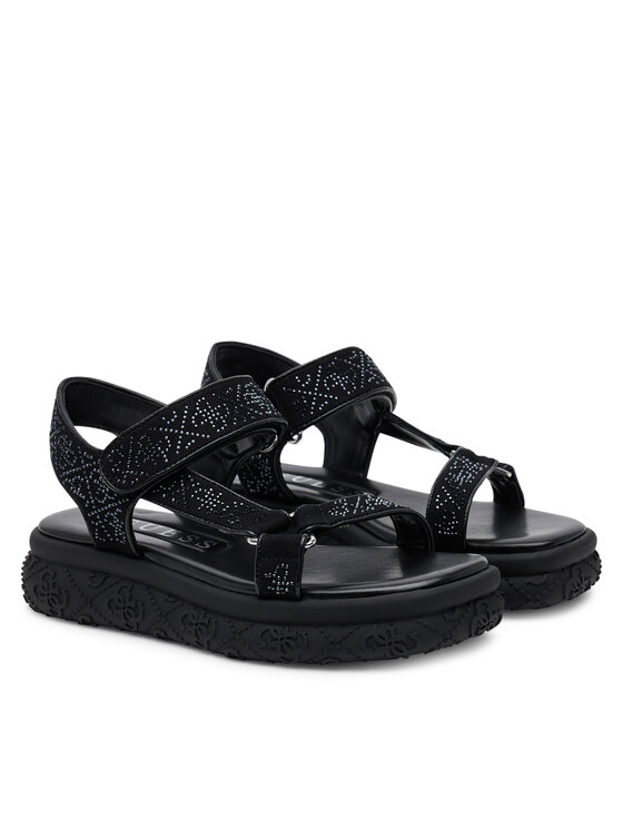 Guess Guess Sandale FLJLOD FAP03 Crna