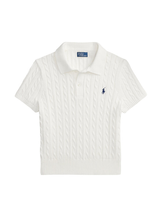 Polo Ralph Lauren Polo Ralph Lauren Polo 211972118501 Biały Slim Fit