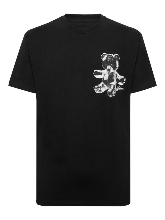 PHILIPP PLEIN PHILIPP PLEIN T-Shirt 27171 Czarny Regular Fit
