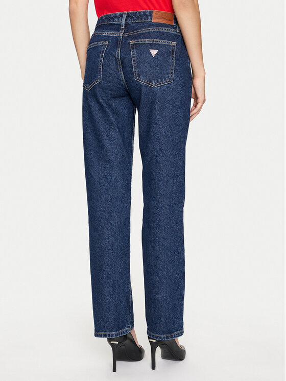 Guess Jeans Guess Jeans Τζιν W4YA98 D5CC2 Σκούρο μπλε Straight Fit