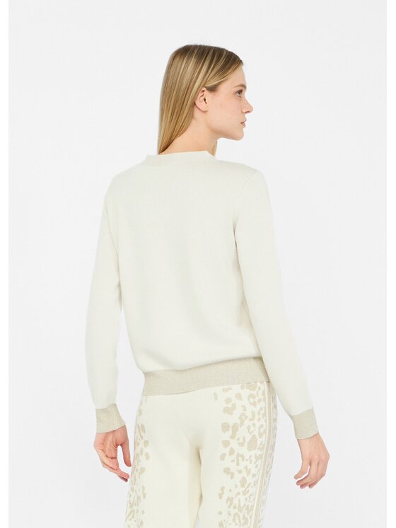 Liu Jo Liu Jo Maglione TF5254MS49IA4351 Bianco Regular Fit