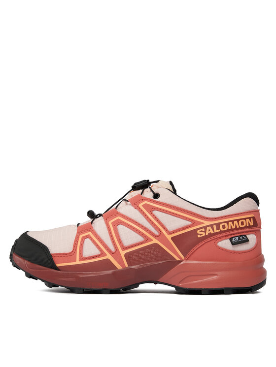 Salomon Salomon Buty do biegania Speedcross Climasalomon™ Waterproof L47278800 Różowy
