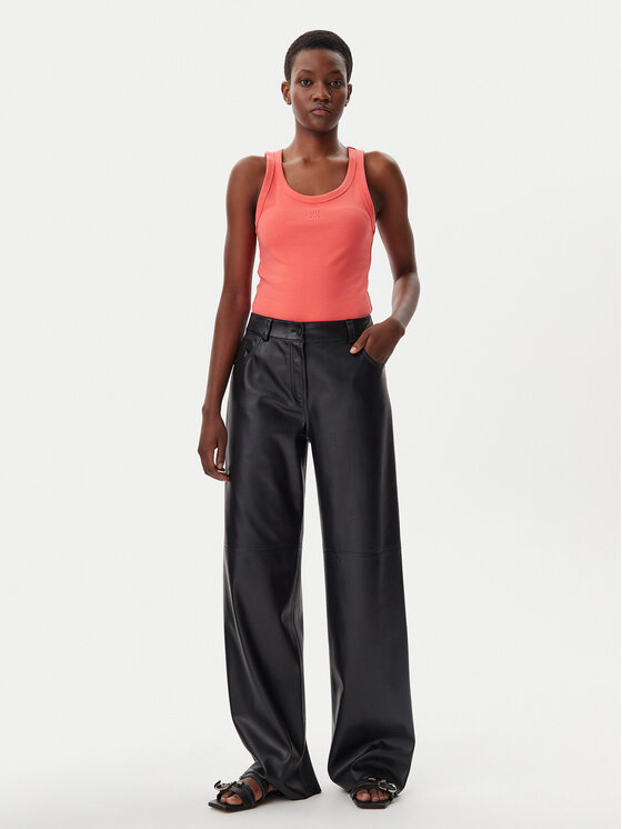 HUGO HUGO Felső Datamia 50514489 Piros Slim Fit