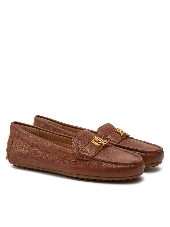 LAUREN RALPH LAUREN Lauren Ralph Lauren Mokasyny 802942768002 Brązowy