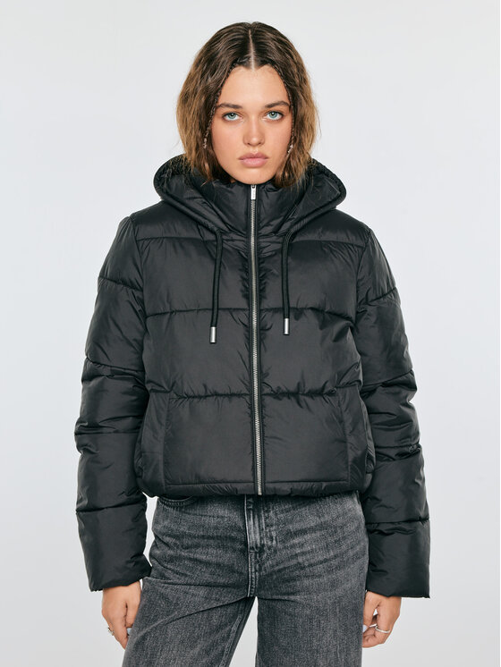 BIG STAR BIG STAR Kurtka zimowa SKYLAR Czarny Basic Fit