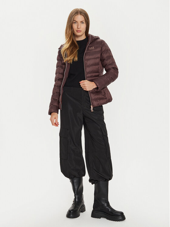 EA7 Emporio Armani EA7 Emporio Armani Zimska jakna 6DTB04 TN88Z 1755 Rjava Regular Fit