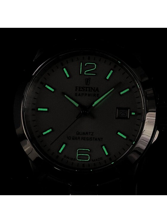 Festina Festina Ρολόι F20049-1 Ασημί