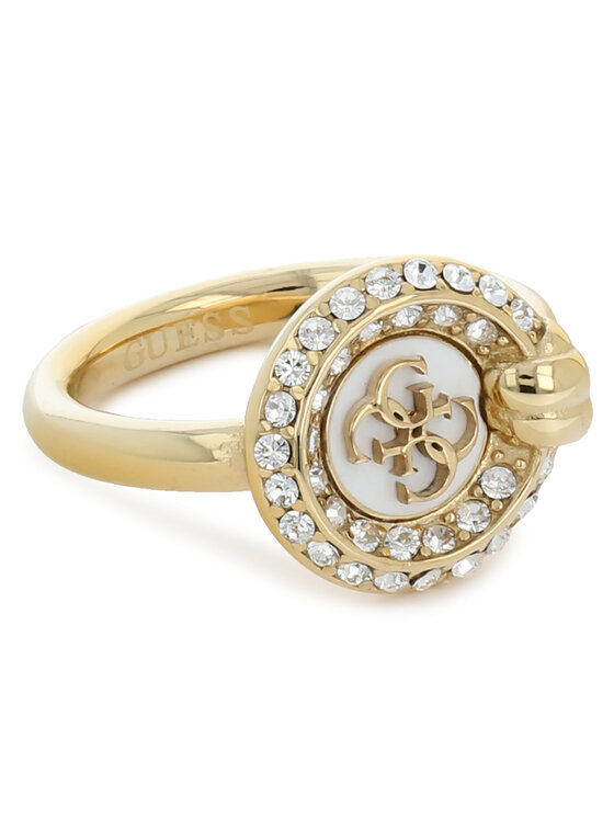 Guess Guess Кільце JUBR04 055JW Позолота жовтого кольору